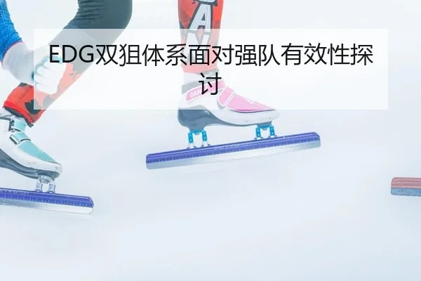 EDG双狙体系面对强队有效性探讨